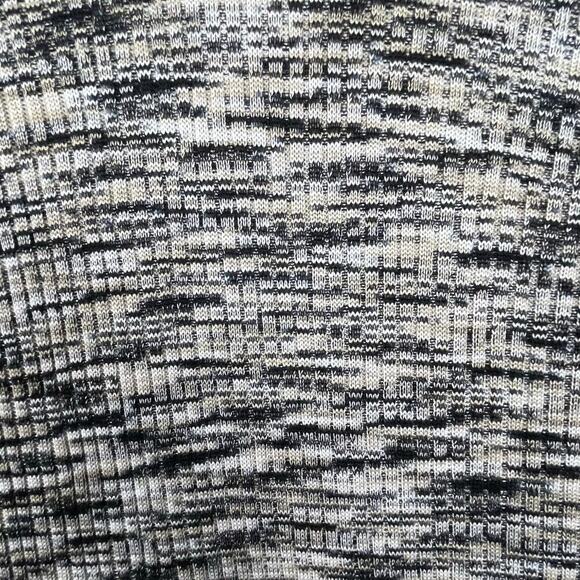 INC Intl Concepts Women's Black Tan Cardigan Duster M Open Front Boho - Picture 5 of 7